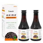 AMBIC Akira Memory Booster Syrup Ayurvedic Medicine Brain Tonic for Brain Health 600 ML