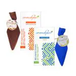 Aromahpure Camphor Cone /Cube (1 Original & 1 Sandalwood) - Long lasting room fresheners | 100% pure & organic air freshener for car, wardrobes & bathrooms | Natural Mosquito Repellent | Mood Lifter