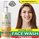 ALOETIC Waterless face wash for oil control 99% Germs cleanser & UV-Rays Protect & Refreshing Face With Cooling Scent.