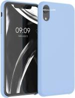 Realcase Light Blue Silicone Back Cover Case For Iphone Xr