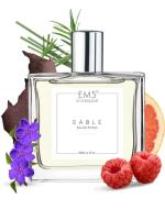 EM5 Sable Unisex Perfume Eau De Parfum Strong And Long Lasting Fragrance Fruity Aromatic, 50 ml