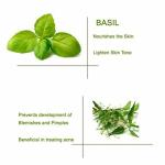 LASS NATURALS Neem,Basil Neem And Basil Soap Free Face Wash - Natural Face Cleanser 130ml- Skin Care