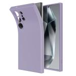 Casotec Back Cover for Samsung Galaxy S24 Ultra 5G | Full Camera Protection | Premium Liquid Silicon Case | Flexible Bumper Case for Samsung Galaxy S24 Ultra 5G (Purple)