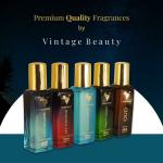 VINTAGE BEAUTY Unisex Eau De Parfum Gift set for Men & Women with ONE MILLION, RED DIAMOND, AQUA FRESH, PARTY LOVER,OUD, Perfume|Long Lasting EDP Fragrance Scent