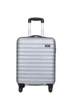Safari Sonic 65 cms Anti Scratch Polycarbonate Hardsided Checkin Luggage (Silver, 65)