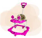 Evoshine Baby Snoopy Walker - Foldable Design with Big Comfortable Seat Cushion for Babies 6-18 Months - Perfect Baby Toy and Walking Support for Boys and Girls