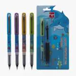 FIGO DOLPHIN LIQUID FOUNTAIN PEN (PACK OF 4)