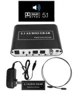 Microware Digital 5.1 Audio Gear Digital Sound Decoder with USB Port