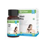 Vi Prime Health and Beauty Hair Pro, 60 Capsules, 500 mg | Supplement for Hair | Support Hair Growth & Reduce Hairfall for Men & Women | Hair Growth Supplement