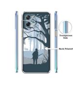 Casotec Hunter Design Printed Silicon Soft TPU Back Case Cover for Motorola Moto G54 5G