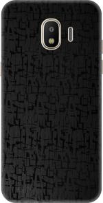 SRG INFOTECH Samsung Galaxy J2 Pro Mobile Skin (Black Abstract)