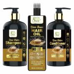 Online Quality Store Hair Kit Rice Water Shampoo, Rice Water Conditioner, Rice Hair Oil