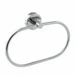 eonic Stainless Steel Napkin Holder/Wall Mounted Towel Hanger for Kitchen and Wash Basin/Bathroom Accessories Chrome Finish (Oval)