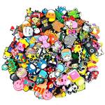 YellowCult Shoe Jibit Charms Croc Pack Of 4, 5, 8, 10, 12, 15, 16, 20, 24, 25, 40, 50 (No Duplicates) Different Characters Used to Decorate Clogs Shoes for Rounded Holes Charms For Shoes