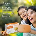 Fairbee Sandal Beauty Soap 100gm x 1No's_Pack of 12 pcs