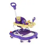 Luvlap Purple Height Adjustable Sunshine Baby Walker With Light And Music Toys