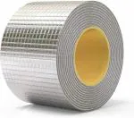 Honexa Leakage Repair Aluminium Waterproof Tape for Surface Crack, Roof, Pipe Repair Solution Aluminium Tape Waterproof Tape for Plastic, Metal, Concrete Repair tape