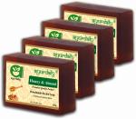 Ayurdaily Honey And Almond Soap, 500 G (Pack Of 4)
