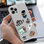 Emble Label Adidas Soft Silicone Case For IPhone 11 Pro Max ( TPU | Soft , IPhone 11 Pro Max | Multicolor )