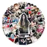 Hasthip Multicolor Pvc 50 Sheet Blackpink Sticker Figures Phone Case Decorative Stickers