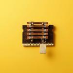 ARTYSTA BEAUTIFYING LIVES Brown Warli Block Wood Key Holder for Wall Stylish and Home Decor, 4 Hooks