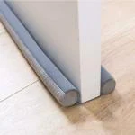 Volo Grey Vinyl Sound-Proof Under Door Twin Draft Stopper - 36 inch, Pack of 3