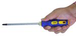 GOODYEAR Screwdriver, Combination Screwdriver, 2in1 Adjustable Screwdriver(180mm), 1Pc Combination Screwdriver