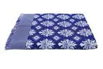 Saagar Tex Rich Poly Cotton Blanket/Single Size Blanket/Bedsheet/Soft and comfy/Summer and Winter use/Solapur Cotton Chaddar/Size: 60'' x 90''/Blue /Quantity: 1 blanket