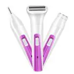 PAINLESS White & Purple 3 in 1 USB Body Hair Remover