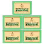 KA Khadi Ark Herbal Natural Handmade Lemongrass Bath Soap 125gm each Pack of 5