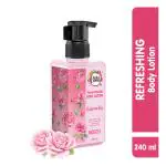 Buds & Berries Floral Nourish Body Lotion with Bulgarian Rose | Light Lotion Refreshing Moisturization | No Mineral Oil, No Paraben, No Phthalate (240 ml)