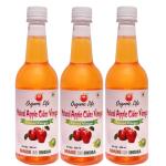 Organic Life Apple Cider Vinegar Natural ( Pack of 3 )
