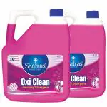 Shatras Oxi Clean 5 Liter Laundery Liquid Detergent | Designed For Rinse And Remove Tough Stain | Refuse To Deform And Stay Silk Smooth Fabric | Non-toxic - Plant Based Ingredients (Pack Of 2)