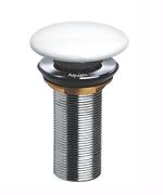 Aquieen White Brass Full Threaded Pop Up Waste Coupling, 5