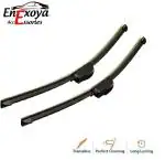 Enexoya Maruti Zen Estilo Frameless High Performance U Hook Banana Car Wiper Blades,Black (pack of 2)