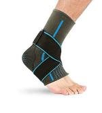 SERVEUTTAM Ankle Support Brace Adjustable Sleeves - Running Compression Foot Brace for Men Women | Ankle Binder Pain Relief for Sprained Ankle (1)