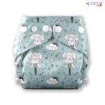 POPOK Reusable Cloth Diaper pack of 1 with 1 insert, Size S (0-6 months)