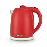KENT Amaze Plus Cool Touch Electric Kettle 1.8 L 1500 W - Plastic Outer & Stainless Steel body Inside | Auto shut off Function | Over heating Protection | 360 Degree Cordless Rotation | LED Indicator | Red