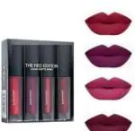 ELDERWAND Ultra Pigmented Creamy Matte Lipstick Set of 4