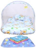 Kwitchy New Born Baby Mosquito Net Bed With Bed Protector