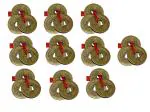 APNA KANHA Feng Shui Chinese Lucky Coins for Wealth,Prosperity & Success Decorative Showpiece (Pack of 10) Incomplete