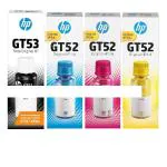 HP GT 53 Black & GT 52 CMY Ink Bottle (set of 4)