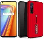 CarryWrap Back Cover for Realme 7 (Red, Cases with Holder, Pack of: 1)