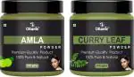 Oilanic 100 Percent Pure and Natural Amla, Curry Leaf Powder 100 g (pack of 2)