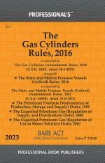 Gas Cylinders Rules 2016 as amended by Gas Cylinders (Amendment) Rules 2019_Professional Book Publishers