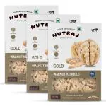 Nutraj Gold Walnut Kernels 750g (250g X 3) | Akhort Giri 750g | Walnut without Shell
