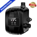 amiciFlo 24V DC Water Booster Pump, Ultra Efficient, Automatic On/Off Flow Switch, 75W Intelligent Pump to Boost Water Flow Pressure with 1700L/H Flow Rate and 20m Lift Height
