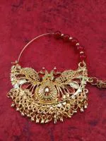 Verma CollectionVerma Collection Zircon Gold-Plated Plated Metal Nathiya