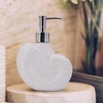 Kookee Ceramic Soap Dispenser Pump for Bathroom and Kitchen for Home, Hotel, Restaurant, Office used to refill Liquid Soap, Bath Gel, Lotion, Shampoo, Conditioner, Bodywash, Sanitizer (8462)