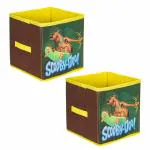 PrettyKrafts Scooby-Doo Fabric Toys Organizer for Kids, Pack of 2
